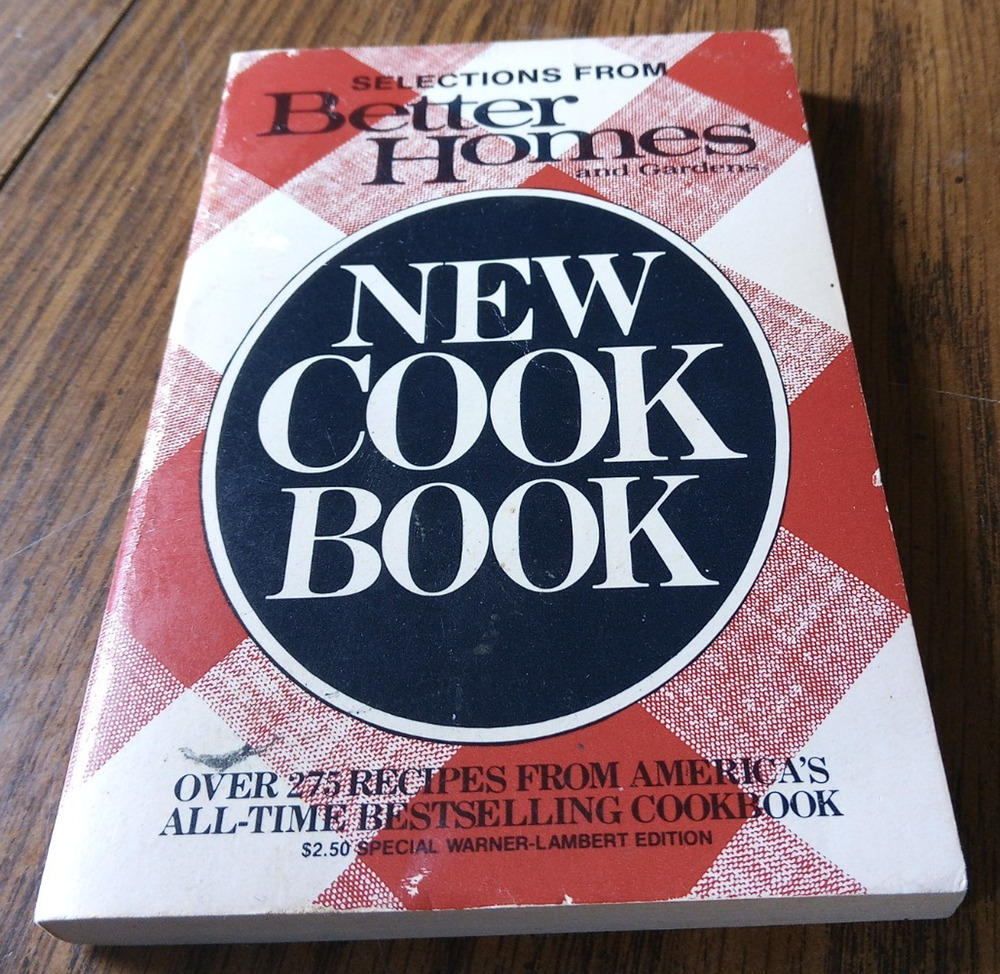 Selections From Better Homes And Gardens New Cook Book (1983 Bantam Books)